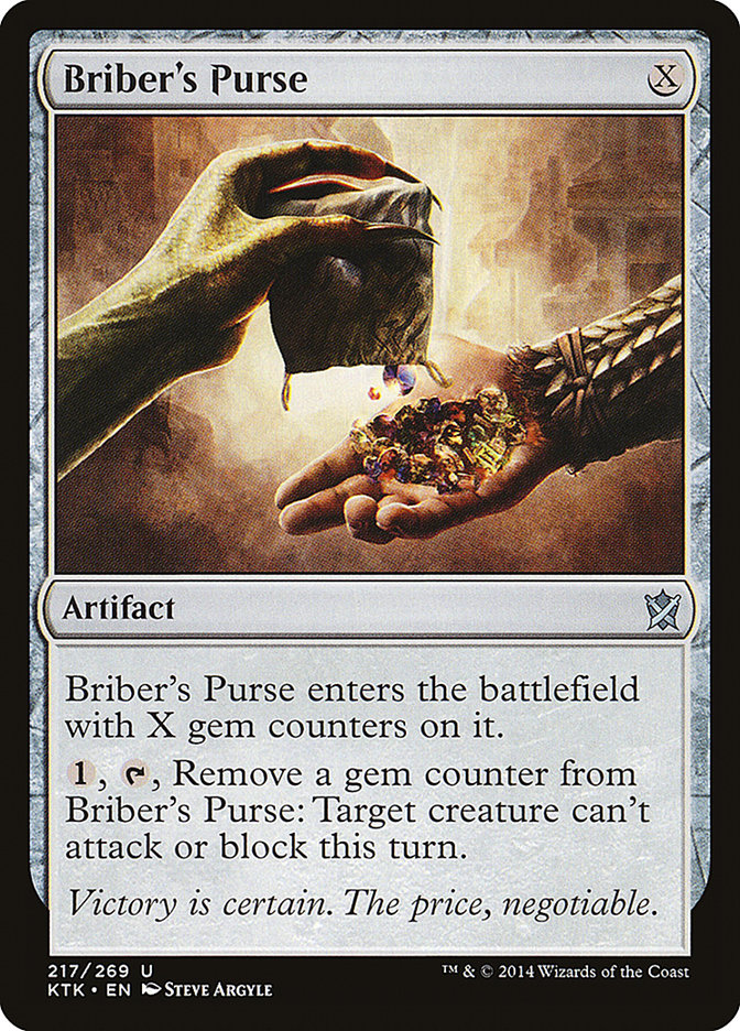 Briber's Purse [Khans of Tarkir] | Golgari Games