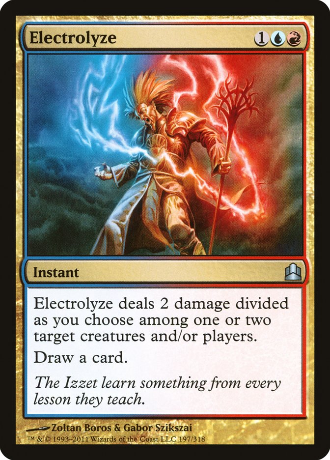 Electrolyze [Commander 2011] | Local Legends