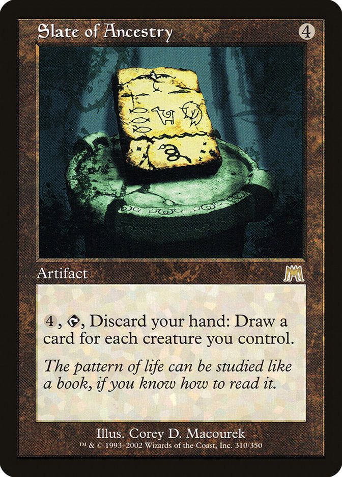 Slate of Ancestry [Onslaught] | Local Legends
