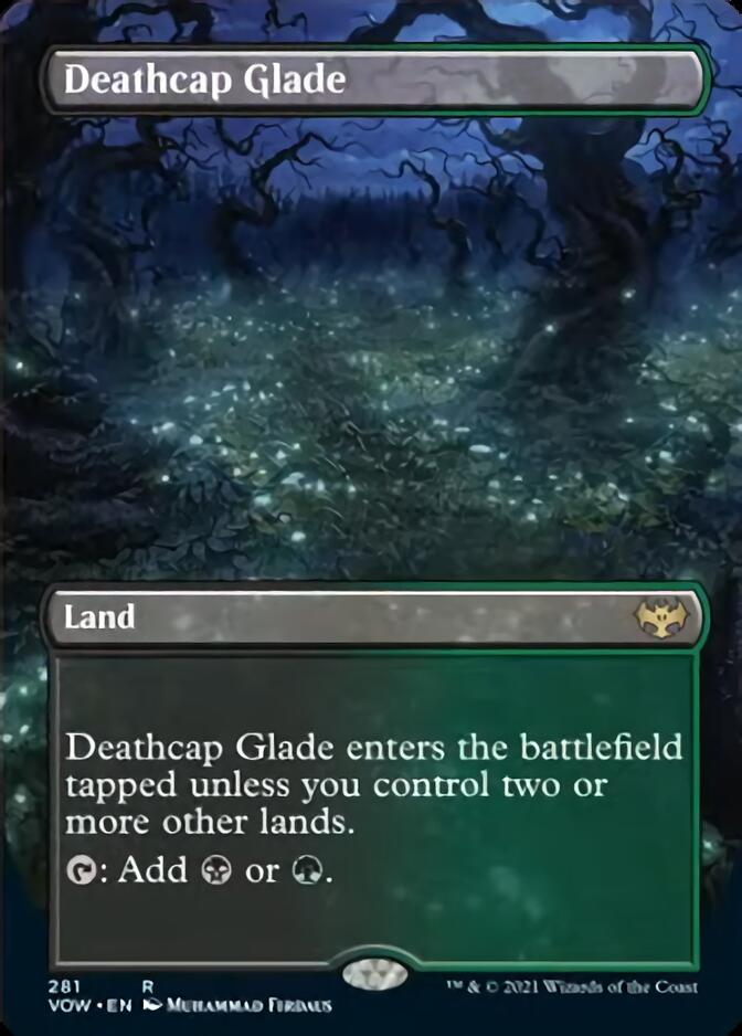 Deathcap Glade (Borderless Alternate Art) [Innistrad: Crimson Vow] | Golgari Games