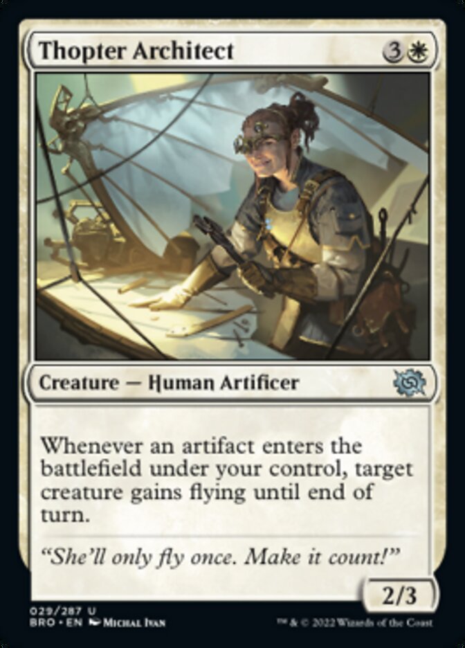 Thopter Architect [The Brothers' War] | Local Legends