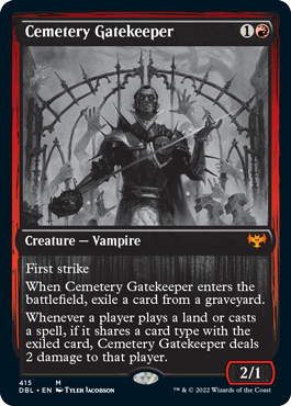 Cemetery Gatekeeper [Innistrad: Double Feature] | Golgari Games