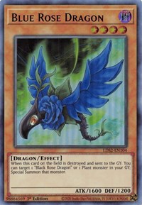 Blue Rose Dragon (Purple) [LDS2-EN104] Ultra Rare | Golgari Games