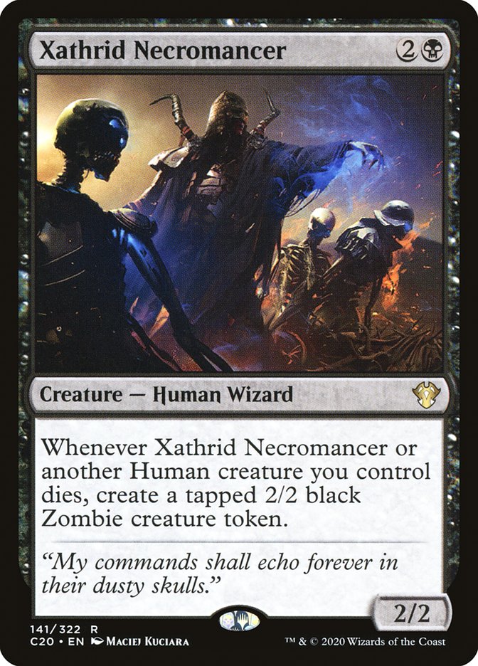 Xathrid Necromancer [Commander 2020] | Golgari Games