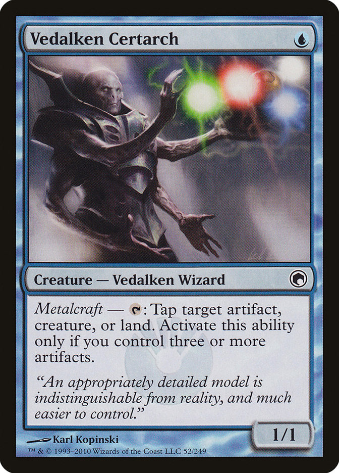 Vedalken Certarch [Scars of Mirrodin] | Local Legends