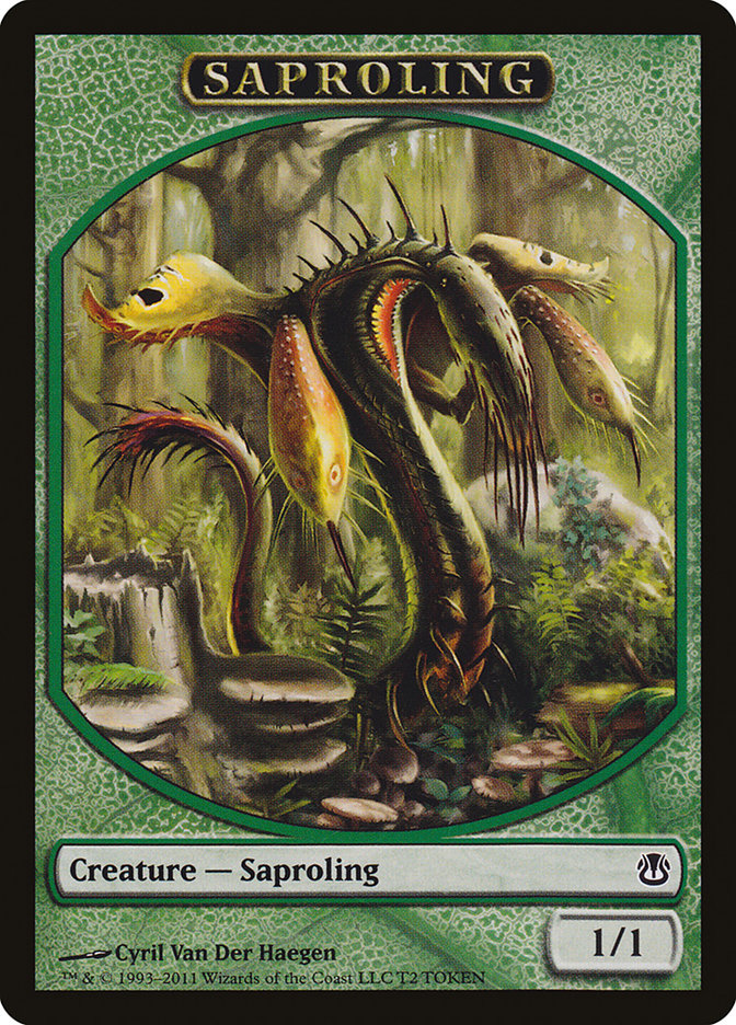 Saproling Token [Duel Decks: Ajani vs. Nicol Bolas Tokens] | Local Legends