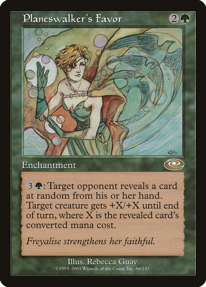 Planeswalker's Favor [Planeshift] | Local Legends