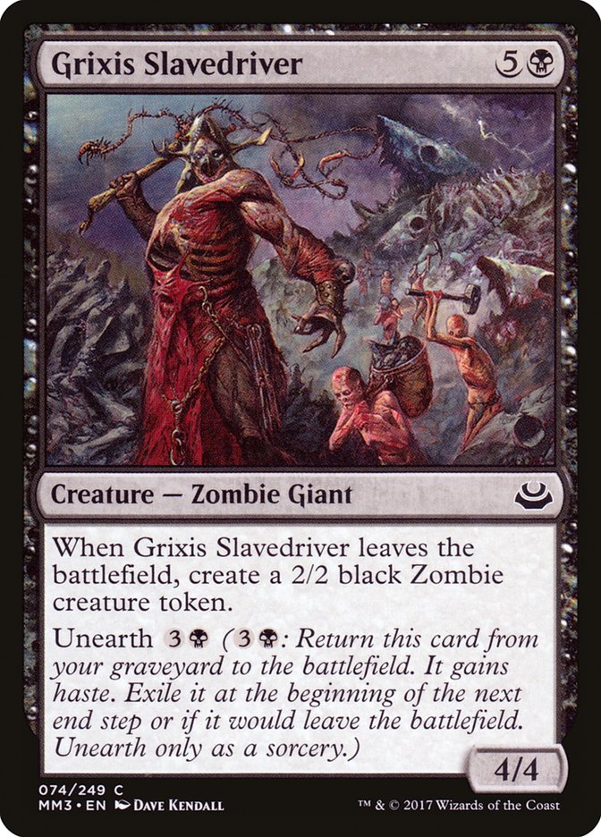 Grixis Slavedriver [Modern Masters 2017] | Local Legends