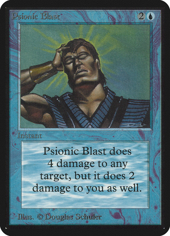 Psionic Blast [Alpha Edition] | Golgari Games