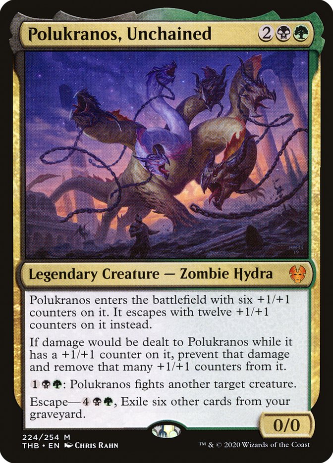 Polukranos, Unchained [Theros Beyond Death] | Local Legends
