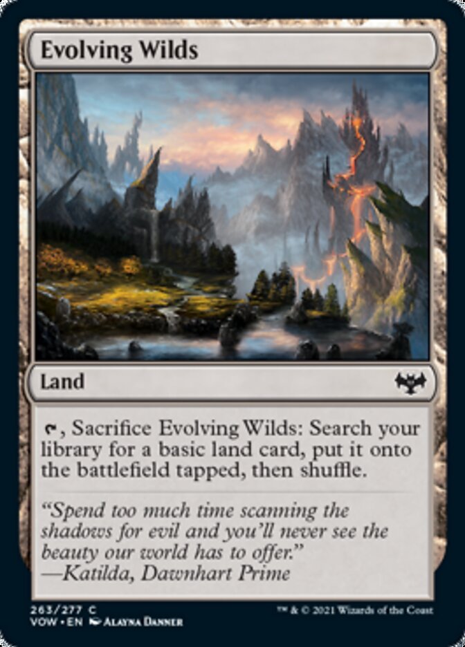 Evolving Wilds [Innistrad: Crimson Vow] | Local Legends
