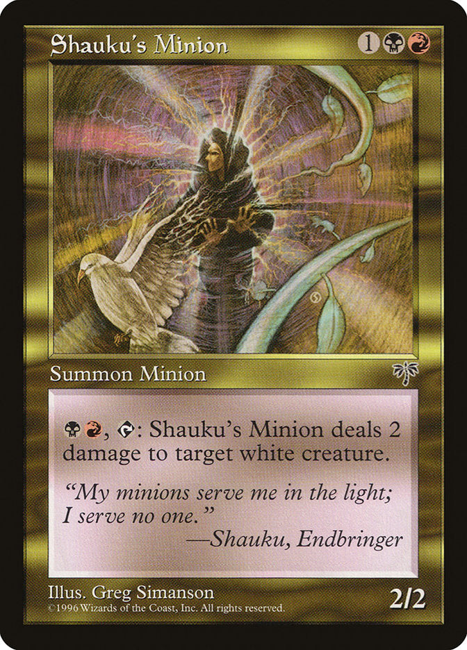 Shauku's Minion [Mirage] | Local Legends