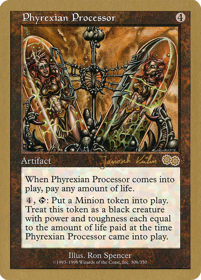 Phyrexian Processor (Janosch Kuhn) [World Championship Decks 2000] | Golgari Games