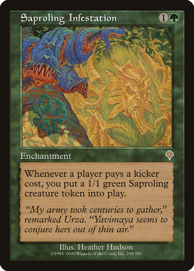 Saproling Infestation [Invasion] | Local Legends