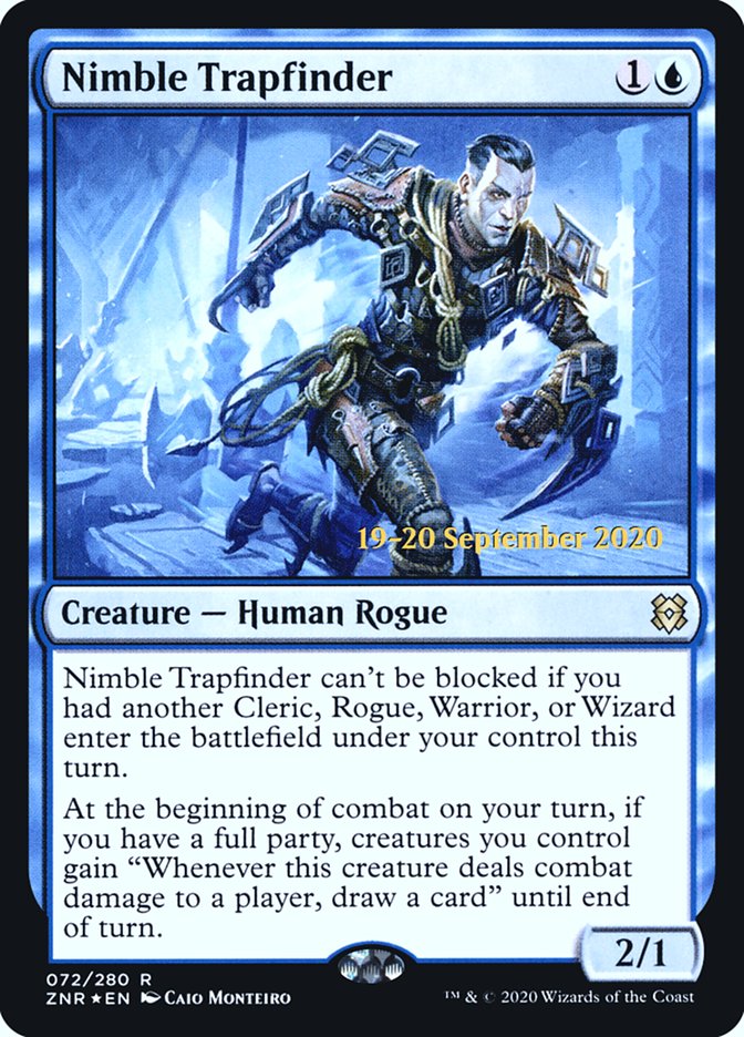 Nimble Trapfinder [Zendikar Rising Prerelease Promos] | Local Legends