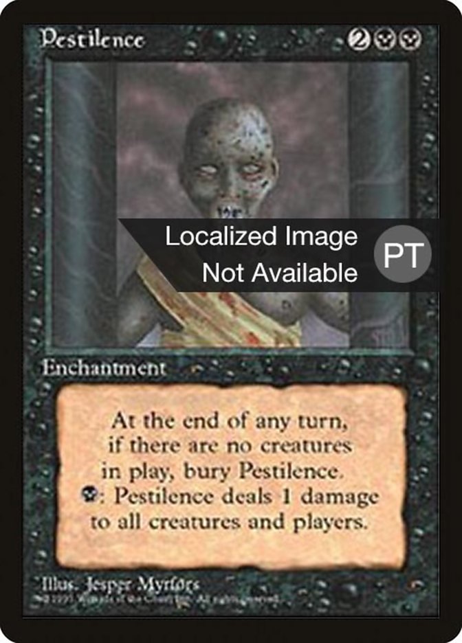 Pestilence [Fourth Edition (Foreign Black Border)] | Local Legends