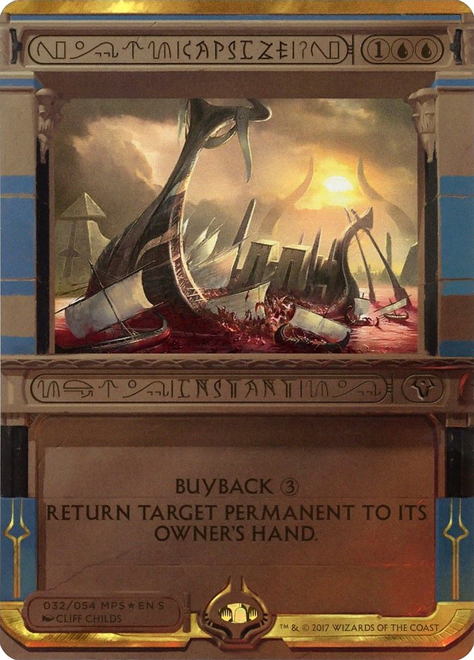 Capsize (Invocation) [Amonkhet Invocations] | Local Legends