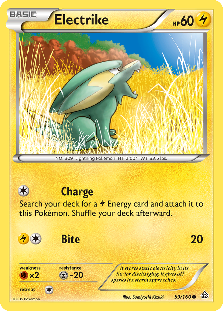 Electrike (59/160) [XY: Primal Clash] | Golgari Games