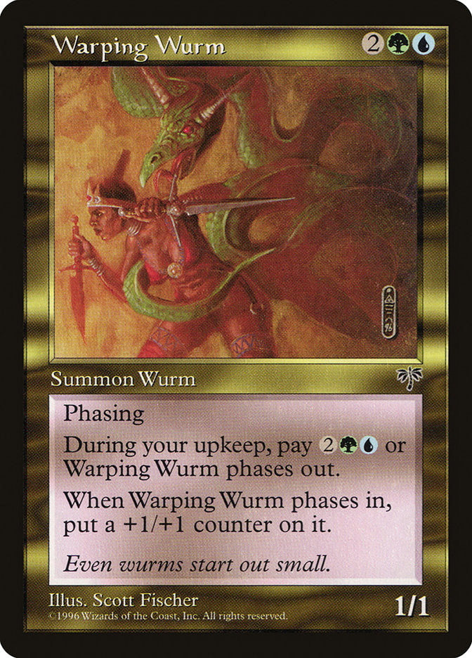 Warping Wurm [Mirage] | Golgari Games