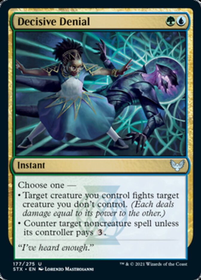 Decisive Denial [Strixhaven: School of Mages] | Local Legends