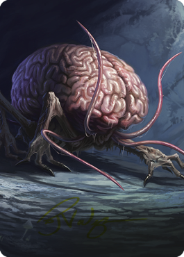 Intellect Devourer Art Card (Gold-Stamped Signature) [Commander Legends: Battle for Baldur's Gate Art Series] | Local Legends