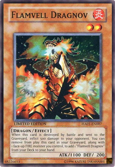 Flamvell Dragnov [HA01-EN007] Super Rare | Golgari Games