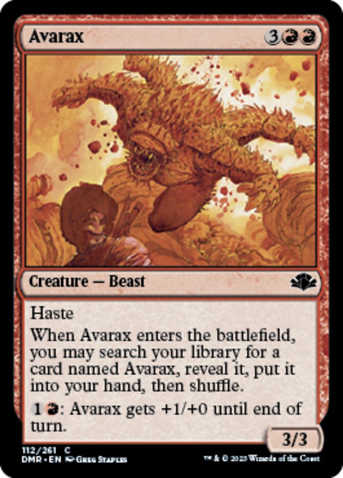 Avarax [Dominaria Remastered] | Golgari Games