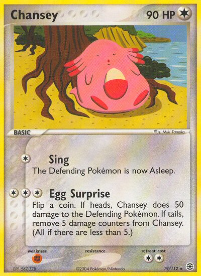 Chansey (19/112) [EX: FireRed & LeafGreen] | Golgari Games