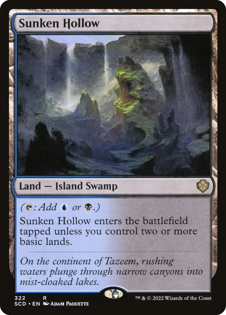Sunken Hollow [Starter Commander Decks] | Local Legends