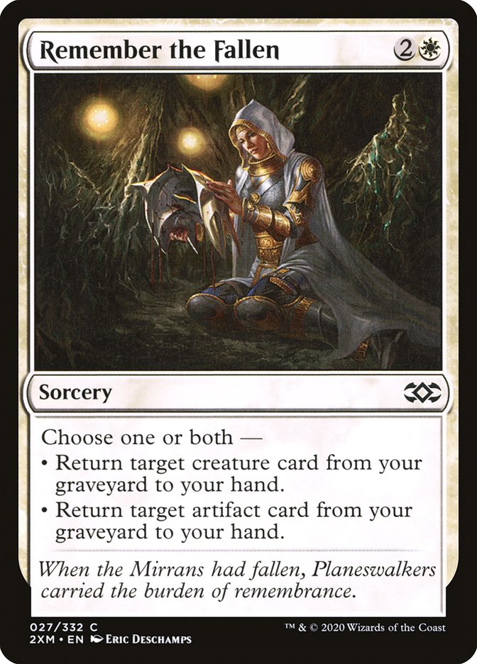 Remember the Fallen [Double Masters] | Local Legends
