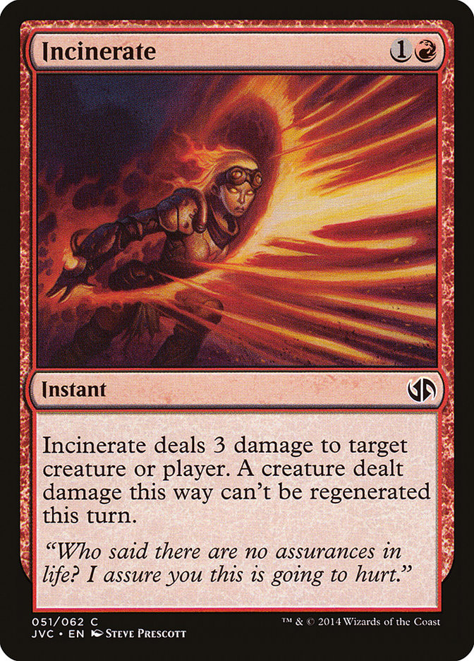 Incinerate [Duel Decks Anthology] | Local Legends