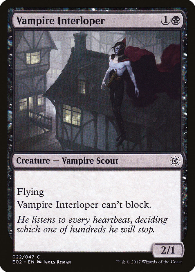 Vampire Interloper [Explorers of Ixalan] | Golgari Games