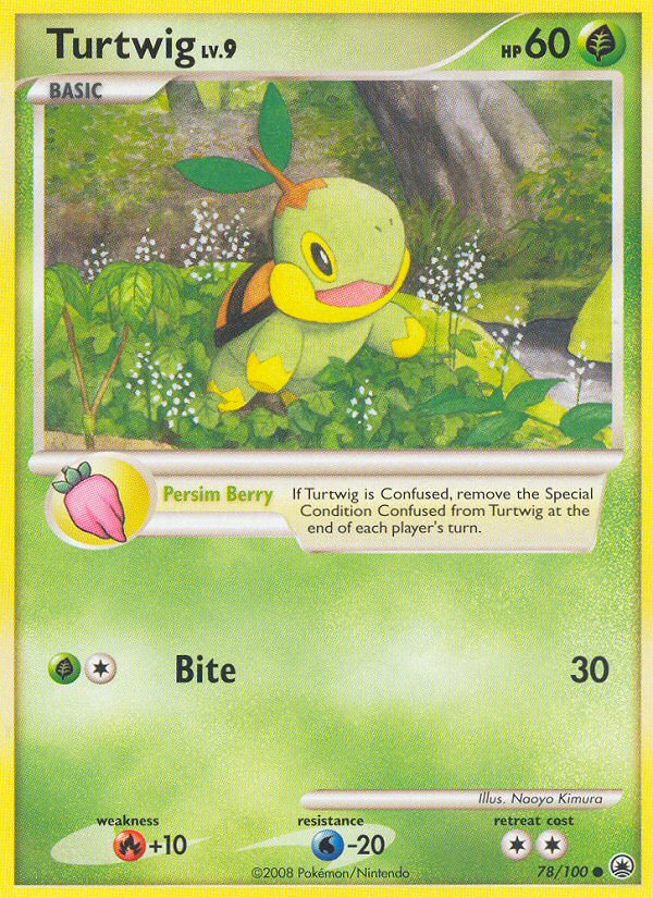 Turtwig (78/100) [Diamond & Pearl: Majestic Dawn] | Golgari Games