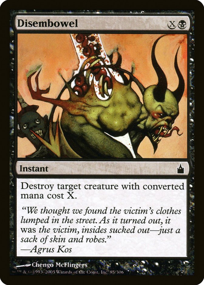 Disembowel [Ravnica: City of Guilds] | Local Legends
