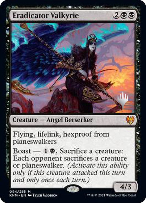 Eradicator Valkyrie (Promo Pack) [Kaldheim Promos] | Golgari Games