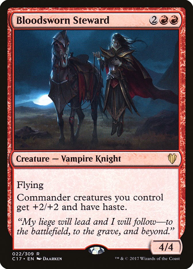 Bloodsworn Steward [Commander 2017] | Local Legends