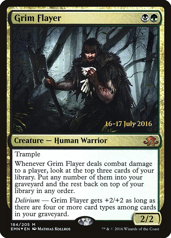 Grim Flayer [Eldritch Moon Prerelease Promos] | Golgari Games