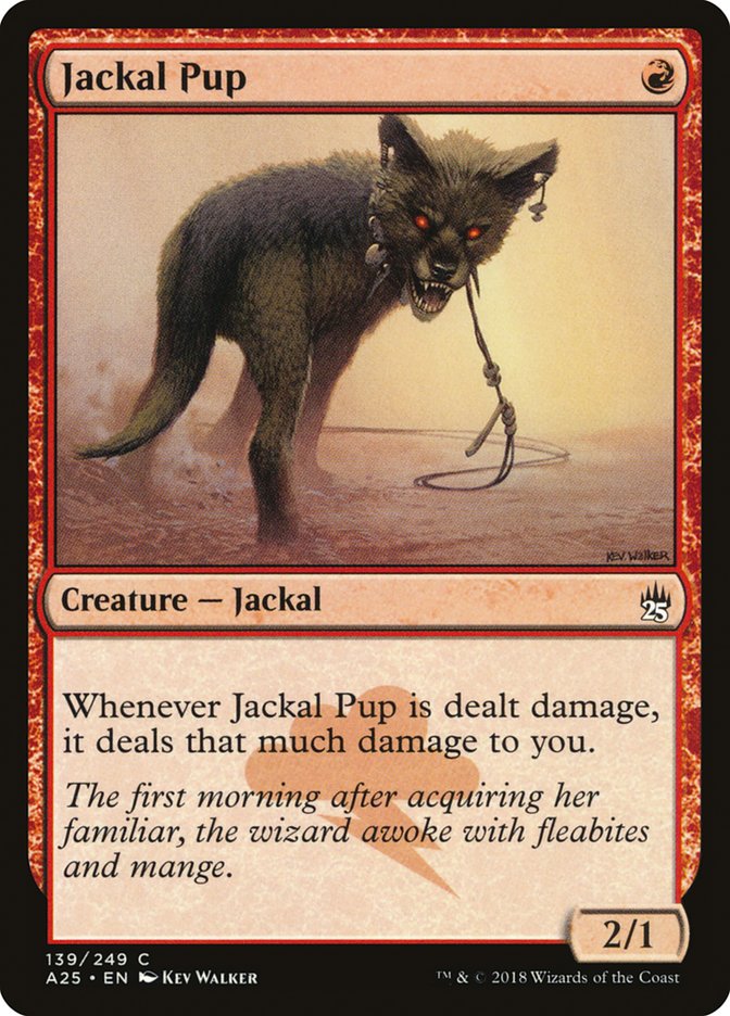 Jackal Pup [Masters 25] | Golgari Games