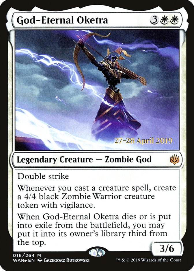 God-Eternal Oketra [War of the Spark Prerelease Promos] | Golgari Games