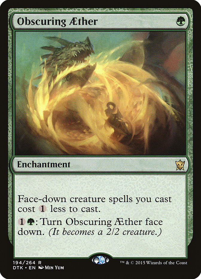 Obscuring Aether [Dragons of Tarkir] | Golgari Games