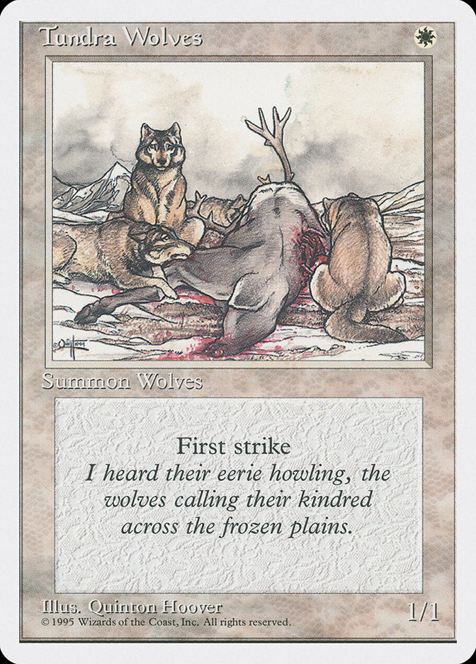 Tundra Wolves [Fourth Edition] | Golgari Games