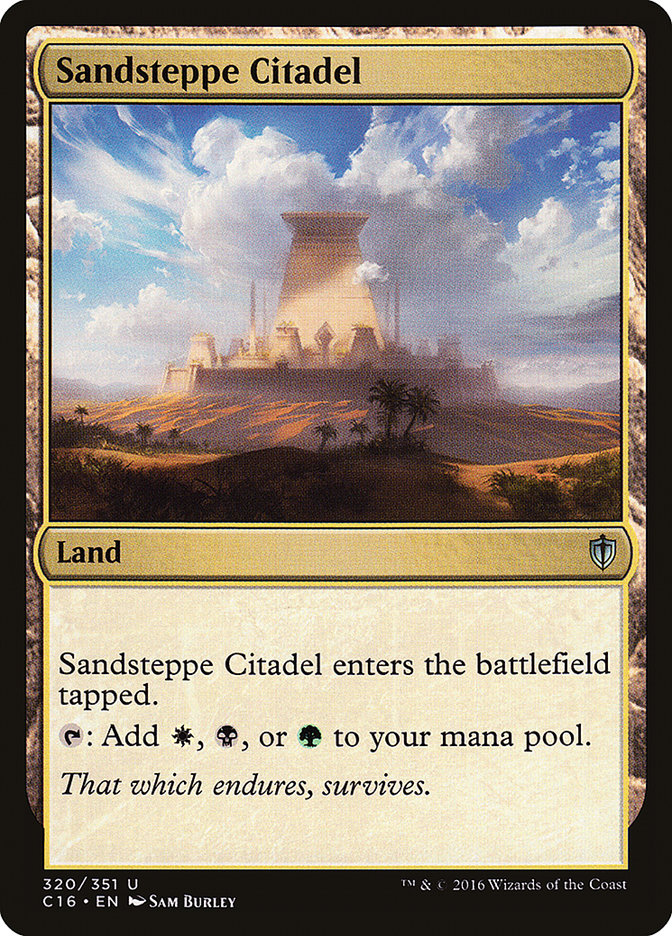 Sandsteppe Citadel [Commander 2016] | Local Legends