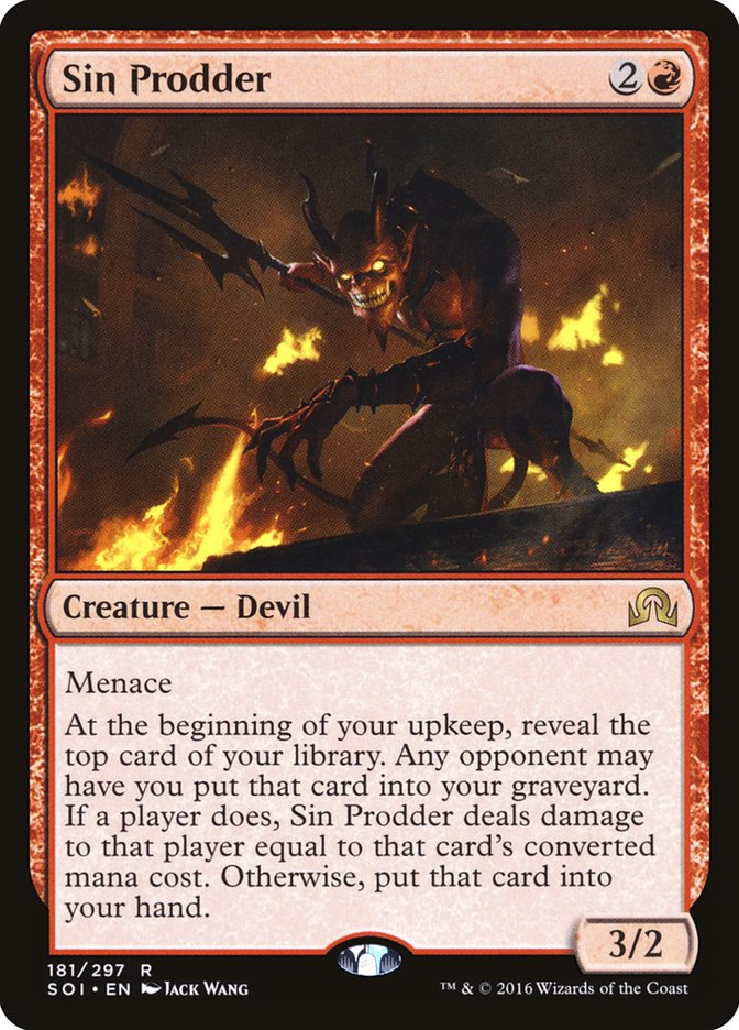 Sin Prodder [Shadows over Innistrad] | Golgari Games