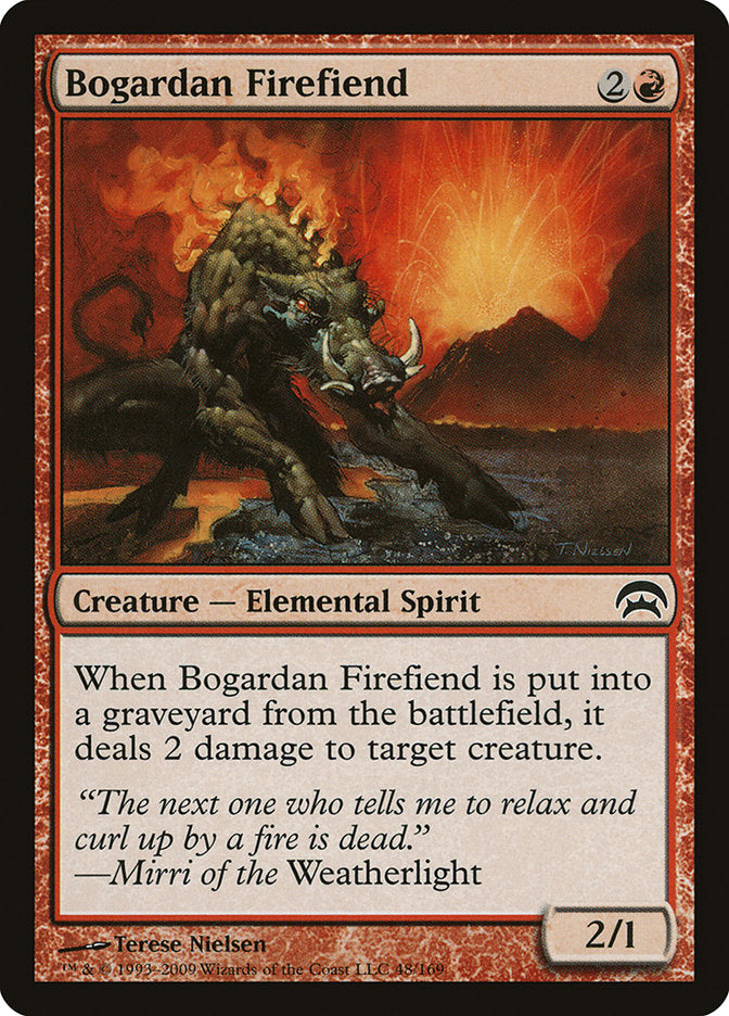 Bogardan Firefiend [Planechase] | Golgari Games