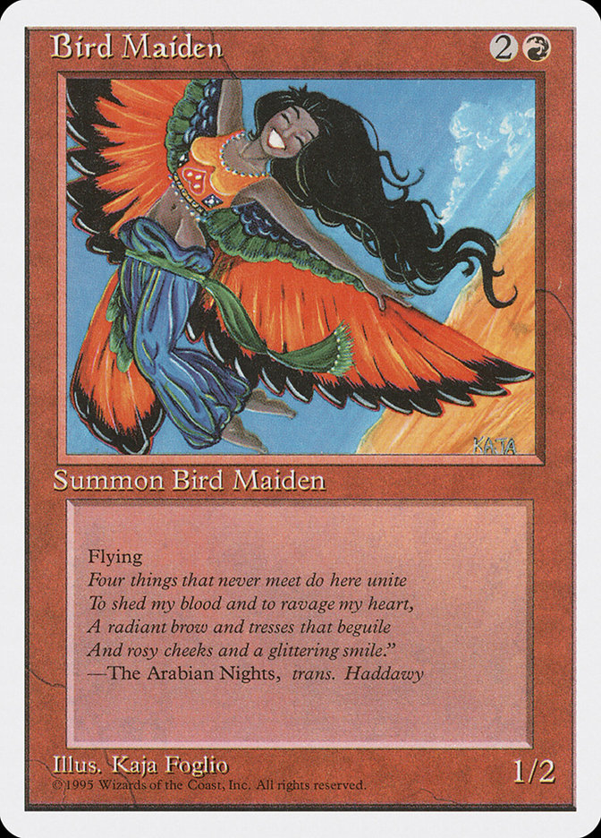 Bird Maiden [Fourth Edition] | Golgari Games