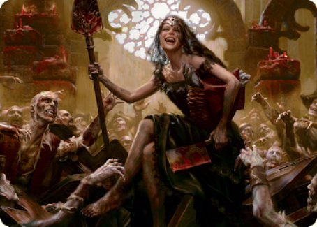 Gisa, Glorious Resurrector Art Card [Innistrad: Midnight Hunt Art Series] | Local Legends