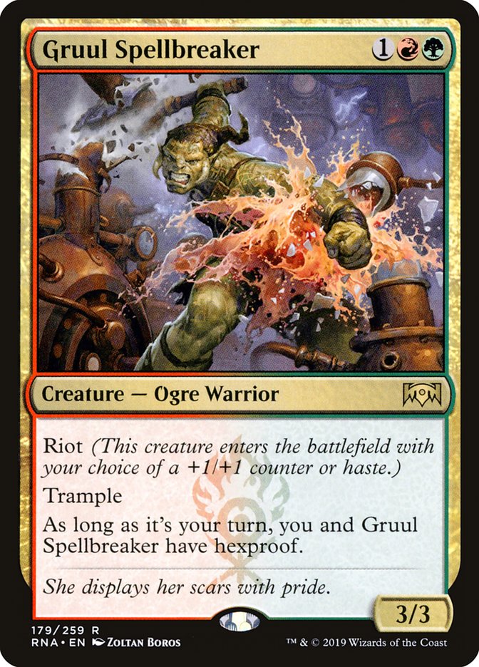 Gruul Spellbreaker [Ravnica Allegiance] | Golgari Games