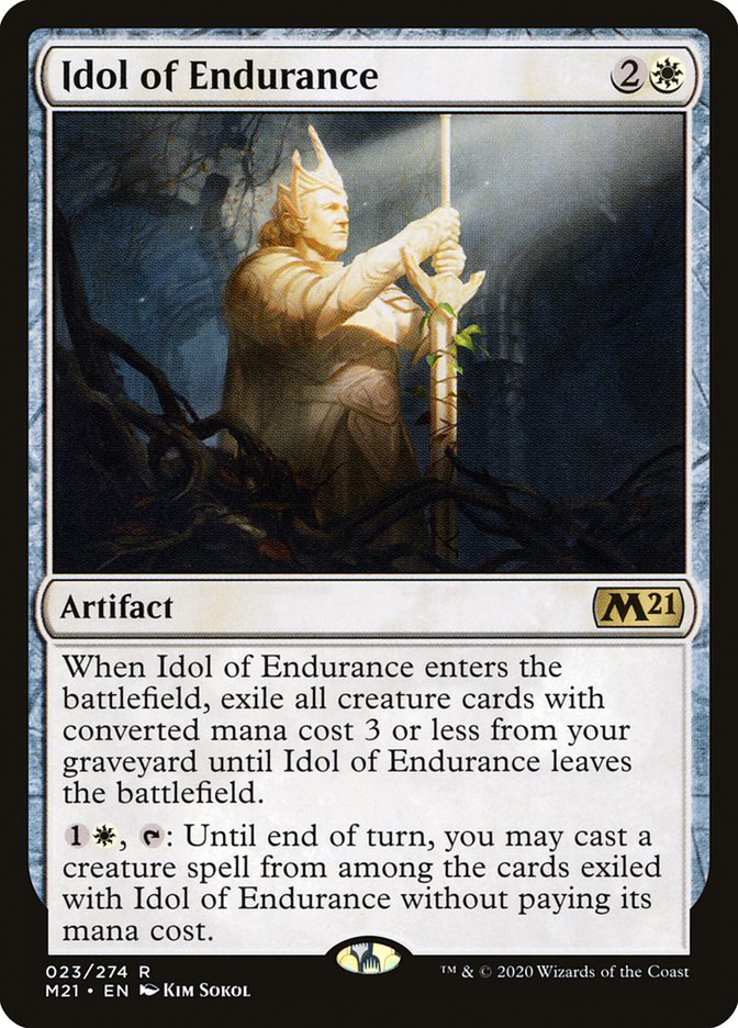 Idol of Endurance [Core Set 2021] | Local Legends