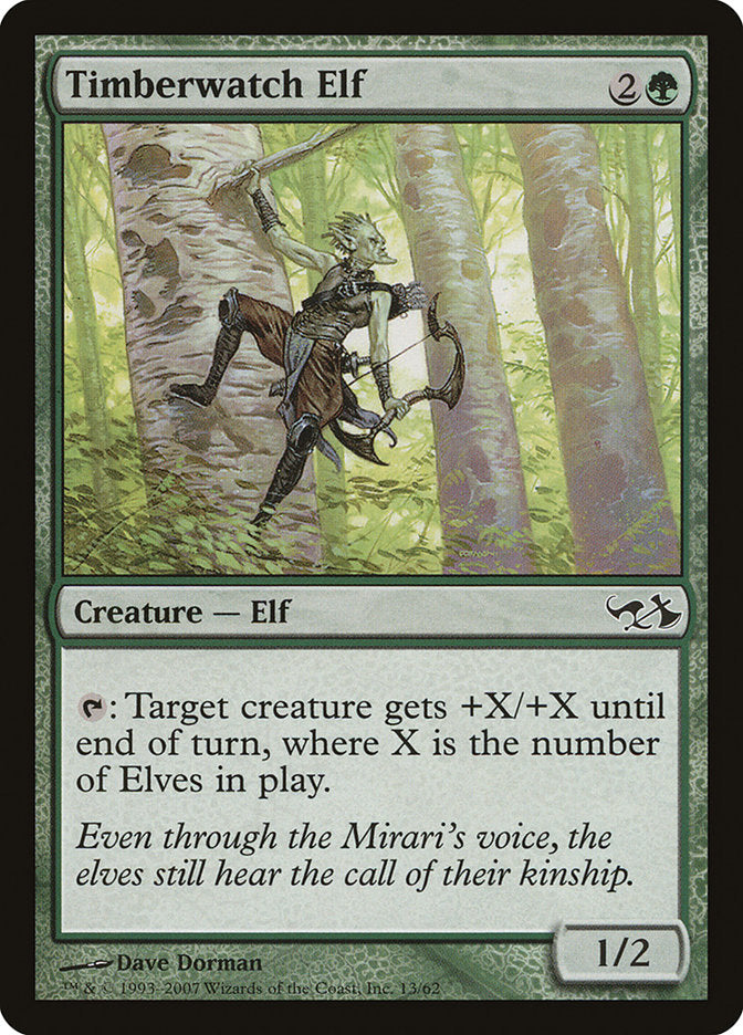 Timberwatch Elf [Duel Decks: Elves vs. Goblins] | Local Legends