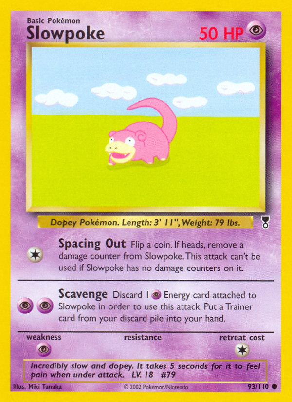 Slowpoke (93/110) [Legendary Collection] | Golgari Games